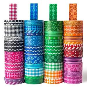 Shindel 50‑Roll Craft Decorative Washi Tape