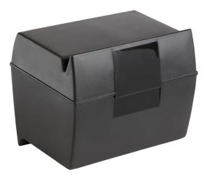 Oxford 5x8 Plastic Index Card Box