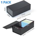 3x5 Flash Card Holder Box Black