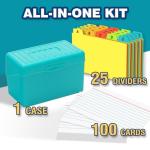 H4D 3x5 Card Holder with Dividers