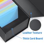 3x5 Flash Card Holder Box Black
