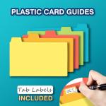 H4D 3x5 Index Card Holder Black