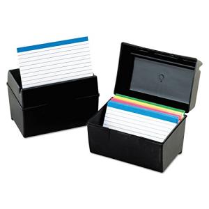 Oxford Flip Top 300‑Card Index Box