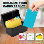 H4D 3x5 Index Card Holder Black