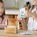 DRASTAR 3x5 Wooden Index Card Organizer