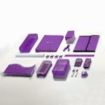 Enday 3x5 Purple Index Card Holder