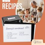 OFFILICIOUS 25‑Piece 4x6 Card Divider Set