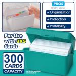 Olivo 3x5 Flash Card Holder Box