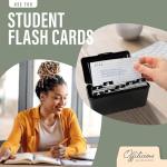 OFFILICIOUS 25‑Piece 4x6 Card Divider Set