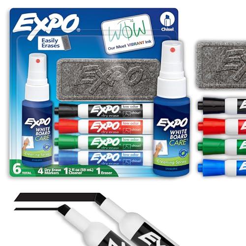 Whiteboard marker & eraser sets