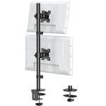MOUNT PRO Vertical Dual Monitor Stand 2×32″