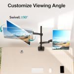 MOUNT PRO Vertical Dual Monitor Mount 32″