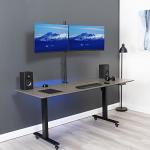 VIVO Dual Monitor Desk Mount 39″ Pole