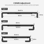 Klearlook Foldable Monitor Stand Riser with Drawer