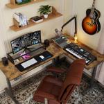 Simple Trending Glass Dual Monitor Stand Riser