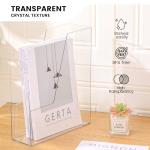 CiWiVOKi 4‑Pack PET Vertical File Holders