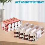 SAYEEC Acrylic 4‑Section File Sorter Clear