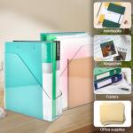 Akamino 2‑Pack Acrylic Magazine File Holder