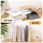 CiWiVOKi 4‑Pack PET Vertical File Holders