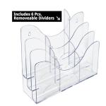 Azar Displays 3‑Tier Wall & Desktop File Organizer