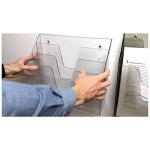 Acrimet Horizontal 3‑Tier File Folder Holder