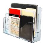 Azar Displays 3‑Tier Wall & Desktop File Organizer