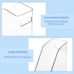 WRINGKIT 6‑Pack Clear Magazine Holder w/ Handle