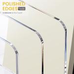 YUXUN 5‑Compartment Magazine File Holder Clear