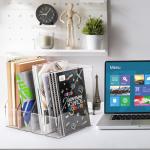 WRINGKIT 6‑Pack Clear Magazine Holder w/ Handle