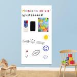 YOUNGJQ 39×18″ Magnetic Dry‑Erase Contact Paper