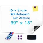 YOUNGJQ 39×18″ Magnetic Dry‑Erase Contact Paper