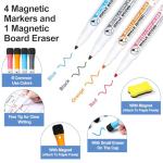 3‑Pack Magnetic Dry‑Erase Calendar 14×11″