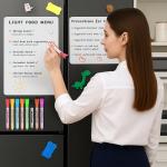 LOCONHA 4‑Pack 12×8″ Magnetic Dry‑Erase Sheets