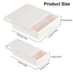 YOOUSOO 2‑Pack Under‑Desk Self‑Adhesive Drawers