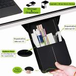 2‑Pack Under‑Desk Drawers Black Large & Small