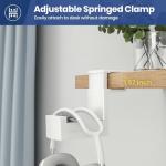 EURPMASK 360° Rotating Dual Headphone Stand