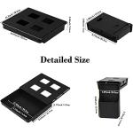 2‑Pack Under‑Desk Drawers Black Large & Small