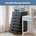 OLIXIS 7‑Drawer Mobile Filing Cabinet 15.75×18.74×34.25″