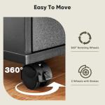 OLIXIS 7‑Drawer Mobile Filing Cabinet 15.75×18.74×34.25″