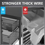 Sbanmao 4‑Drawer Rolling File Cart