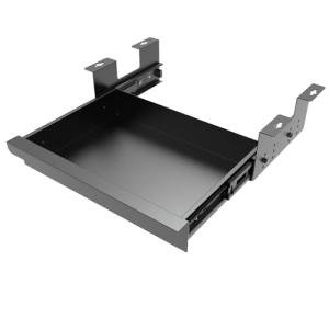 Beiyier Under‑Desk Sliding Drawer Organizer Black