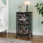 Sbanmao 4‑Drawer Rolling File Cart