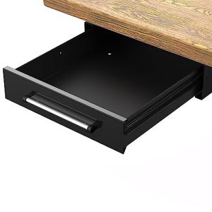 UNITEDPOWER Under‑Desk Pull‑Out Metal Drawer