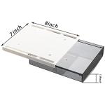 SOUJOY 3‑Pack Self‑Adhesive Under‑Desk Drawers