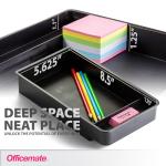 Officemate Medium 6×10.75×1.875″ Under‑Desk Drawer