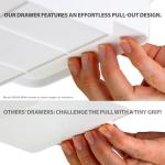 Officemate Medium 6×10.75×1.875″ Under‑Desk Drawer