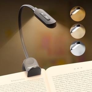 LEPOWER‑TEC 24‑LED Rechargeable Clip‑On Book Light