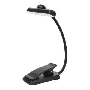 Bsdgeclogy 24‑LED Rotating Rechargeable Book Light
