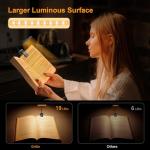 Gritin 19‑LED Rechargeable Clip‑On Book Light