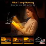 Gritin 19‑LED Rechargeable Clip‑On Book Light